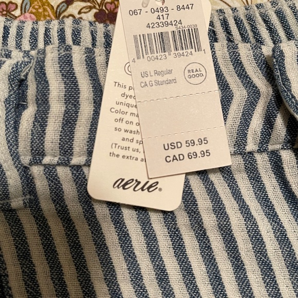 Aerie Daybreak Trouser | Marbled Blue (L) - Picture 9 of 9